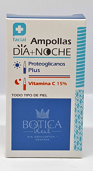 Ampollas Día Noche Proteoglicanos Vitamina C 15 2ml